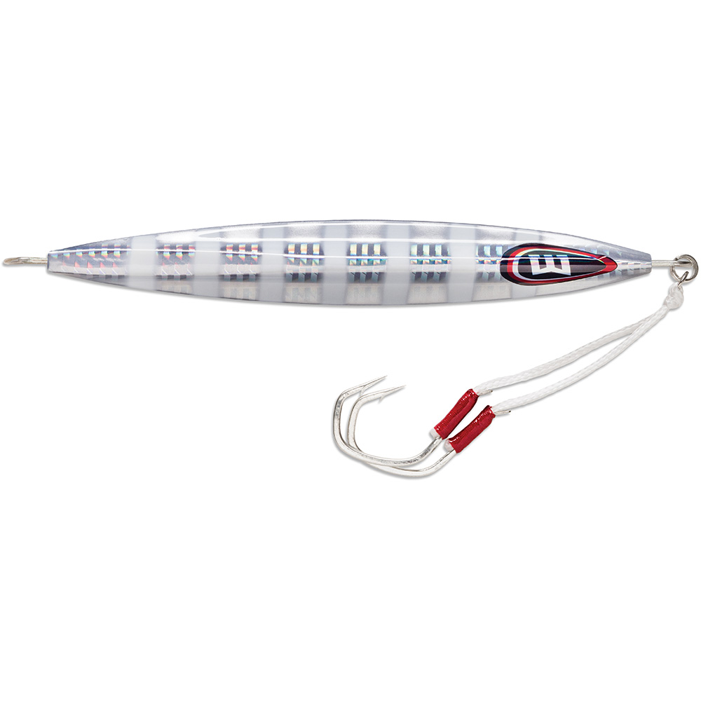 Williamson Kensaki 220 Jig - 6.75" - 7-3/4oz - Silver Blink 1 Williamson Kensaki 220 Jig - 6.75" - 7-3/4oz - Silver Blink