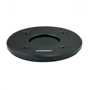 Scanstrut Black Anodized Aluminum Low-Profile Cable Seal for Cables 9-14mm & Connectors Up to Ø30mm