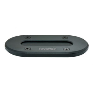 Scanstrut Black Anodized Aluminum Low-Profile Multi Cable Seal for Cables Up to 15mm
