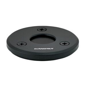 Scanstrut Black Anodized Aluminum Low-Profile Cable Seal for Cables 9-14mm & Connectors Up to Ø21mm