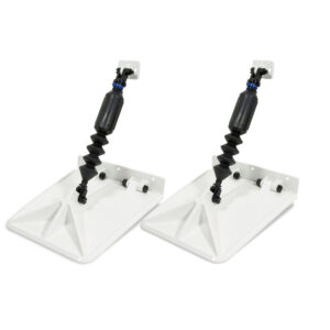 Smart Tabs SX Trim Tabs by Lectrotab 9.5&rdquo; x 10&rdquo; for 12'-16&rsquo; Boat with 40 - 80HP - White