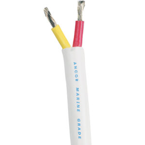 Ancor Safety Duplex Round 12/2 Red - Yellow - Sold By The Foot