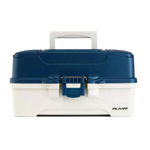 Plano Three-Tray Fishing Tackle Box - Blue/White