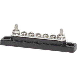 Blue Sea Systems 2304 MiniBus 100 Ampere Common BusBar 5 x 8-32 Screw Terminal