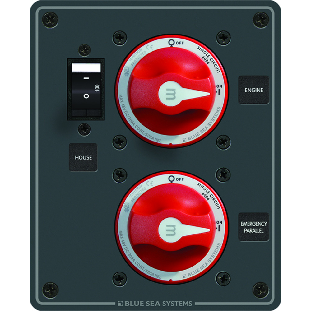 Blue Sea Systems 8080 Single Circuit ON/OFF - Plus Main 1 Blue Sea Systems 8080 Single Circuit ON/OFF - Plus Main