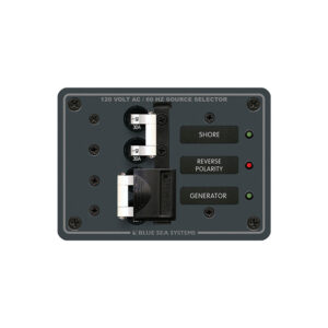 Blue Sea Systems 8032 AC Toggle Source Selector 120V AC - 30AMP - White Switches