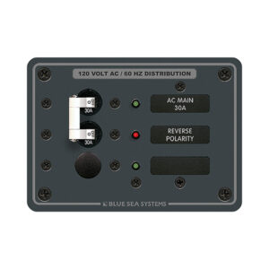 Blue Sea Systems 8029 AC Main +1 Position Breaker Panel - White Switches