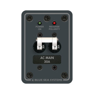Blue Sea Systems 8077 AC Main Only Toggle Circuit Breaker Panel