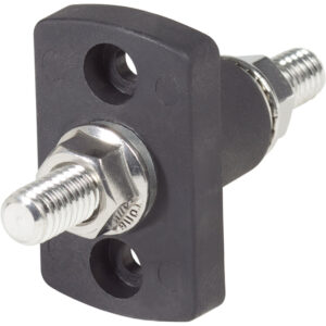 Blue Sea Systems 2203 Black Terminal Feed Through Connector