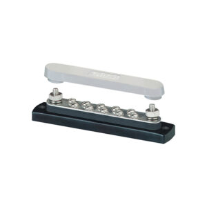 Blue Sea Systems 2300 150AMP Common BusBar 10 x #8-32 Screw Terminal with Cover