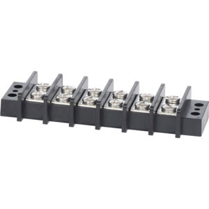 Blue Sea Systems 2606 Terminal Black 65AMP - 6 Circuit