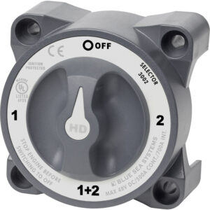 Blue Sea Systems 3002 HD-Series Battery Switch Selector