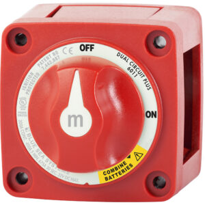 Blue Sea Systems 6011 m-Series (Mini) Battery Switch Dual Circuit Plus