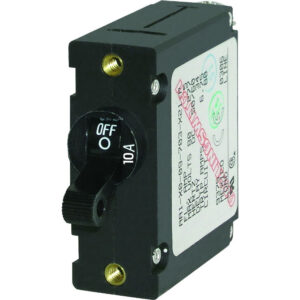 Blue Sea Systems 7204 AC / DC Single Pole Magnetic World Circuit Breaker - 10 Amp