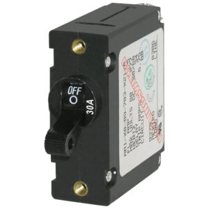 Blue Sea Systems 7220 AC / DC Single Pole Magnetic World Circuit Breaker - 30 Amp