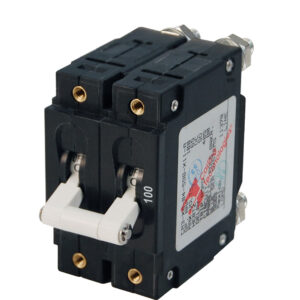 Blue Sea Systems 7258 C-Series Double Pole Circuit Breaker - 100A