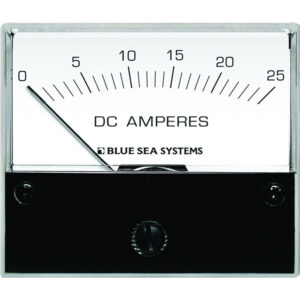 Blue Sea Systems 8005 DC Analog Ammeter - 2-3/4" Face, 0-25 Amperes DC