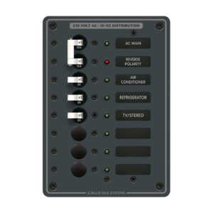 Blue Sea Systems 8127 AC Main + 6 Positions