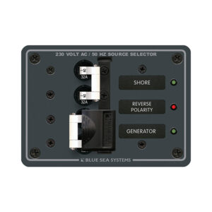 Blue Sea Systems 8161 AC Toggle Source Selector (230V) - 2 Source