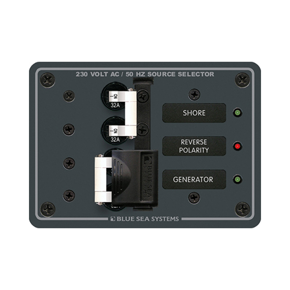 Blue Sea Systems 8161 AC Toggle Source Selector (230V) - 2 Source 1 Blue Sea Systems 8161 AC Toggle Source Selector (230V) - 2 Source