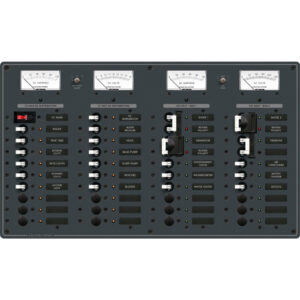 Blue Sea Systems 8186 AC 2 Sources + 12 Positions/DC Main + 19 Positions