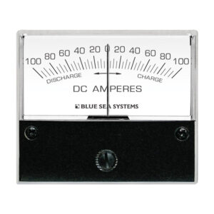 Blue Sea Systems 8253 DC Zero Center Analog Ammeter - 2-3/4" Face, 100-0-100 Amperes DC