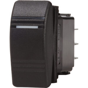 Blue Sea Systems 8284 Water Resistant Contura III Switch - (ON)-OFF-ON - Black