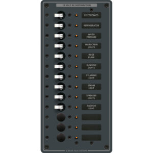 Blue Sea Systems 8376 Panel DC 13 Position Vertical