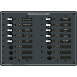 Blue Sea Systems 8377 Panel DC 16 Position
