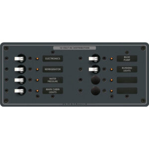 Blue Sea Systems 8385 DC 8 Position Horizontal