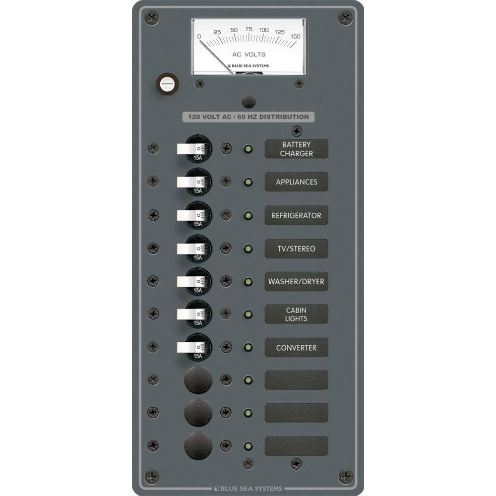 Blue Sea Systems 8478 AC 10 Position 1 Blue Sea Systems 8478 AC 10 Position