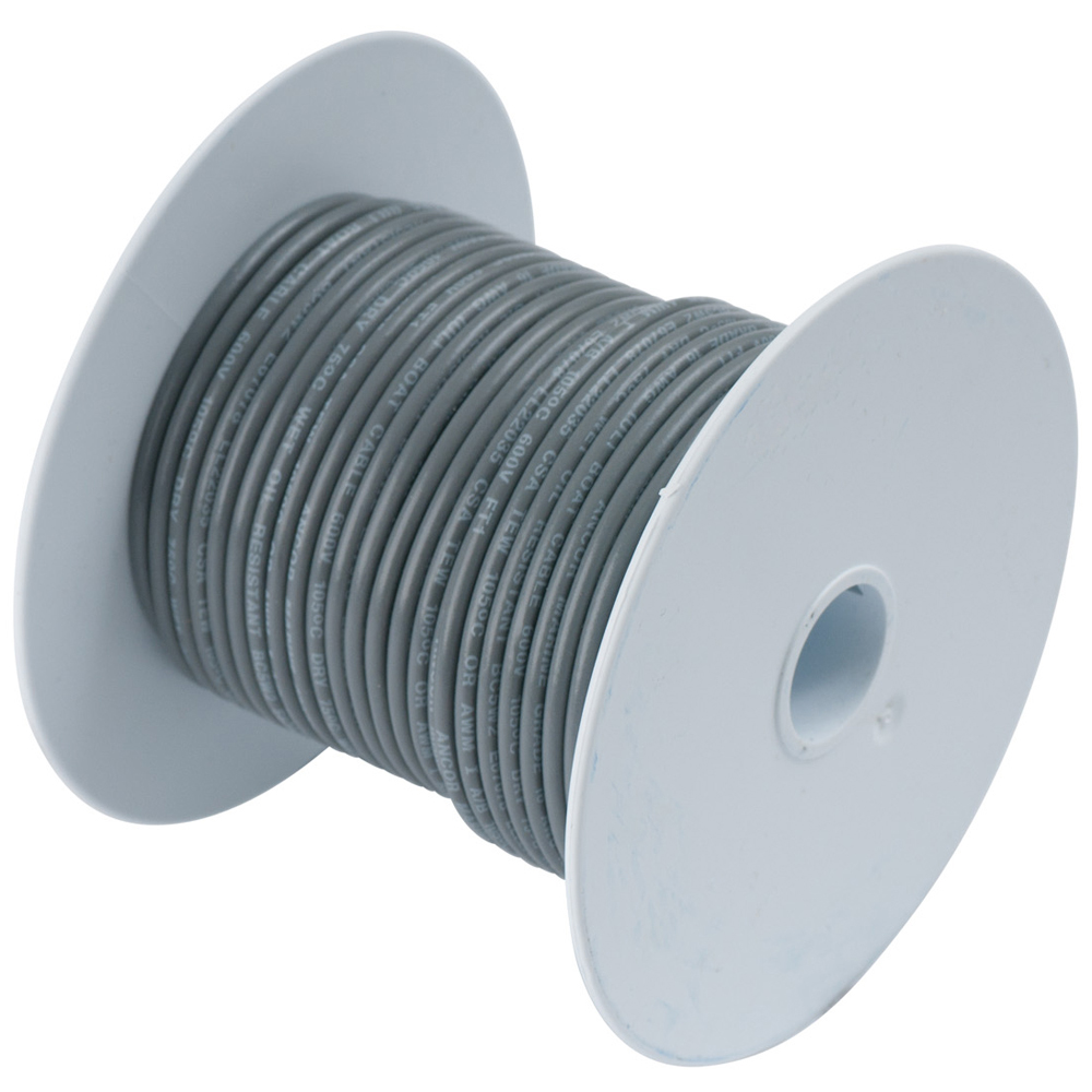 Ancor Grey 16 AWG Primary Wire - 100' 1 Ancor Grey 16 AWG Primary Wire - 100'
