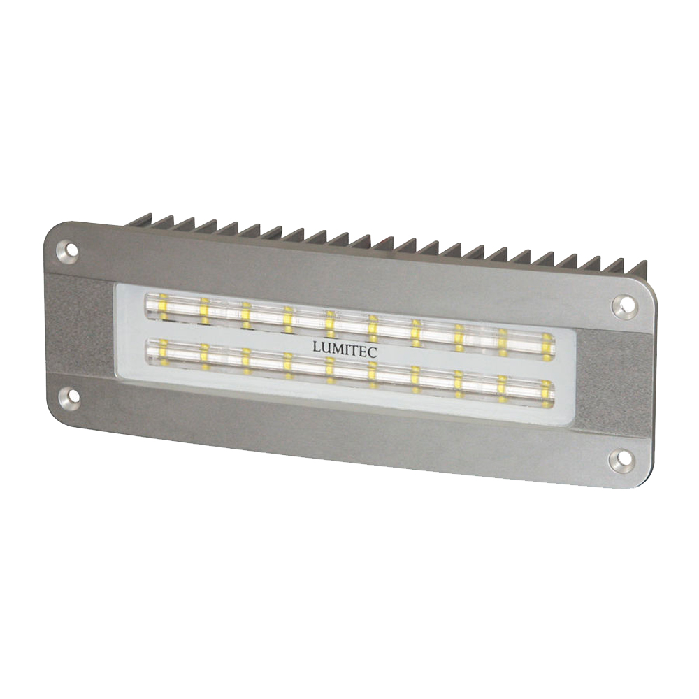 Lumitec Maxillume2 - High Power/Flush Mount Flood Light - Brushed Finish - White Dimming 1 Lumitec Maxillume2 - High Power/Flush Mount Flood Light - Brushed Finish - White Dimming