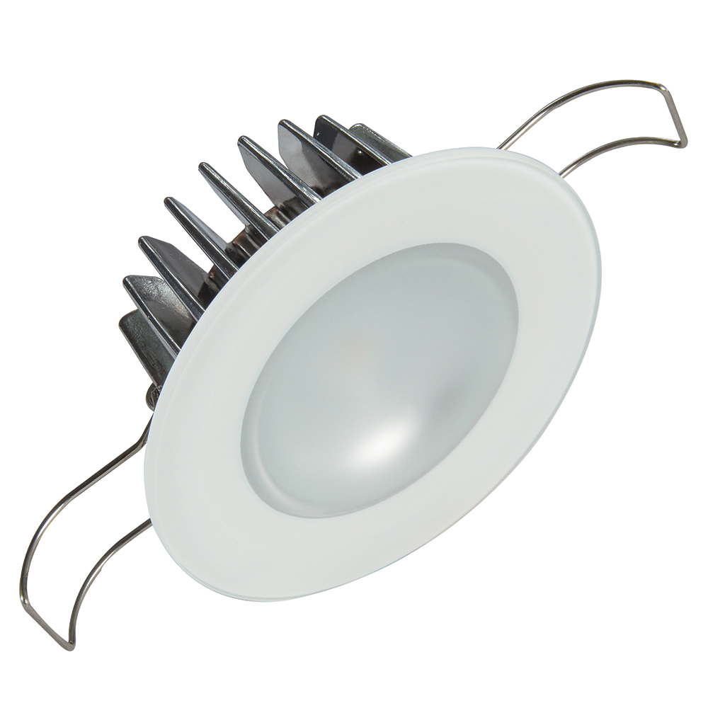 Lumitec Mirage - Flush Mount Down Light - Glass Finish - 3-Color Red/Blue Non Dimming w/White Dimming 2 Lumitec Mirage - Flush Mount Down Light - Glass Finish - 3-Color Red/Blue Non Dimming w/White Dimming - Image 2