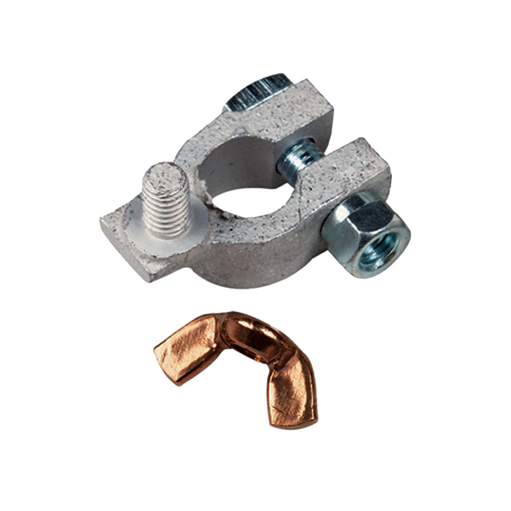 Ancor Tinned Battery Terminal - 3/8" Stud - Positive 1 Ancor Tinned Battery Terminal - 3/8" Stud - Positive