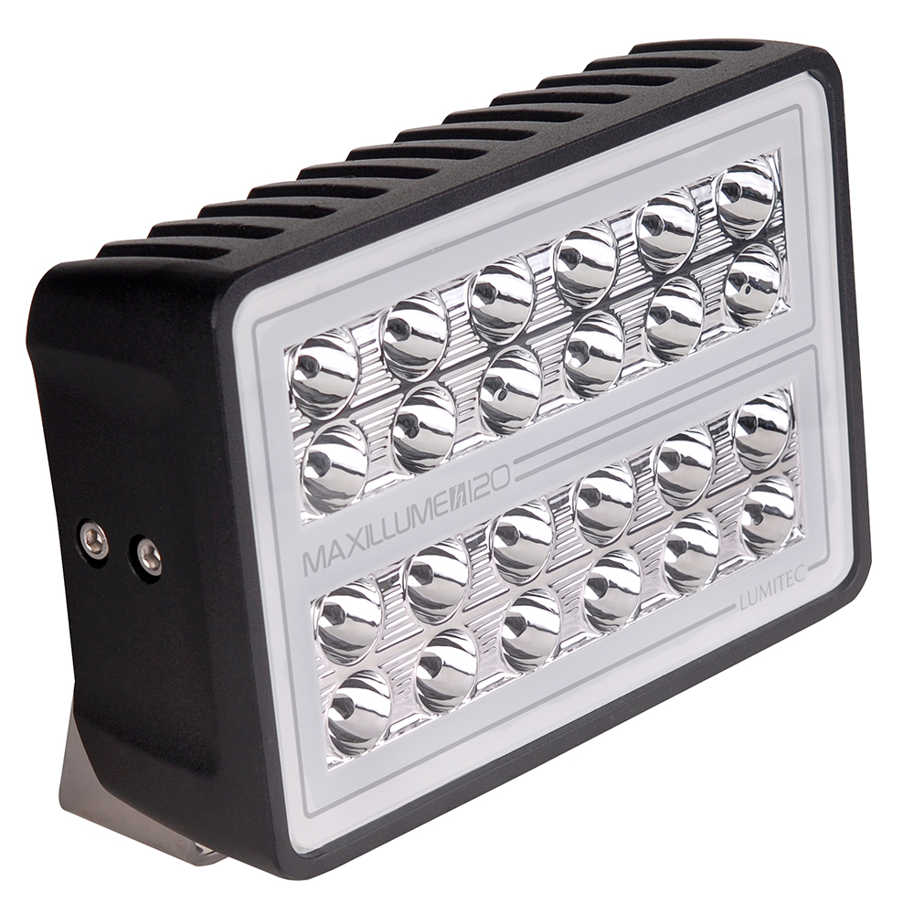 Lumitec Maxillume h120 - Trunnion Mount Flood Light - Black Housing - White Dimming 1 Lumitec Maxillume h120 - Trunnion Mount Flood Light - Black Housing - White Dimming