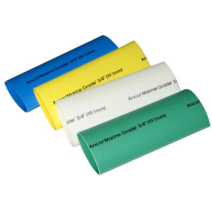 Ancor Adhesive Lined Heat Shrink Tubing - 4 - Pack, 3", <18 AWG, Assorted Colors