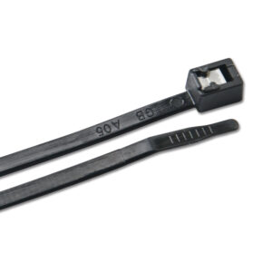 Ancor 11" UV Black Self Cutting Cable Zip Ties - 20 - Pack