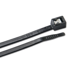 Ancor 14" UV Black Self Cutting Cable Zip Ties - 500 - Pack