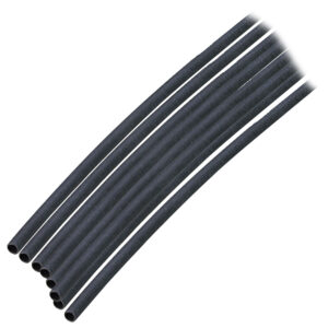 Ancor Adhesive Lined Heat Shrink Tubing (ALT) - 1/8" x 6" - 10 - Pack - Black