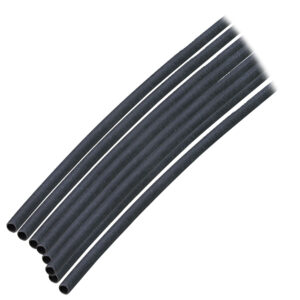 Ancor Adhesive Lined Heat Shrink Tubing (ALT) - 1/8" x 12" - 10 - Pack - Black