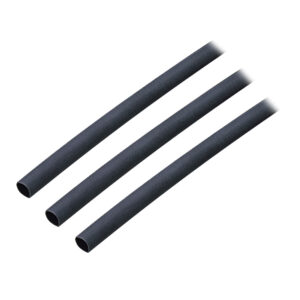 Ancor Adhesive Lined Heat Shrink Tubing (ALT) - 3/16" x 3" - 3 - Pack - Black