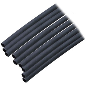Ancor Adhesive Lined Heat Shrink Tubing (ALT) - 3/16" x 12" - 10 - Pack - Black