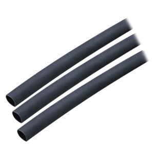 Ancor Adhesive Lined Heat Shrink Tubing (ALT) - 1/4" x 3" - 3 - Pack - Black