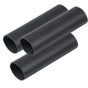 Ancor Heavy Wall Heat Shrink Tubing - 3/4" x 3" - 3 - Pack - Black