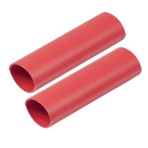Ancor Heavy Wall Heat Shrink Tubing - 1" x 6" - 2 - Pack - Red
