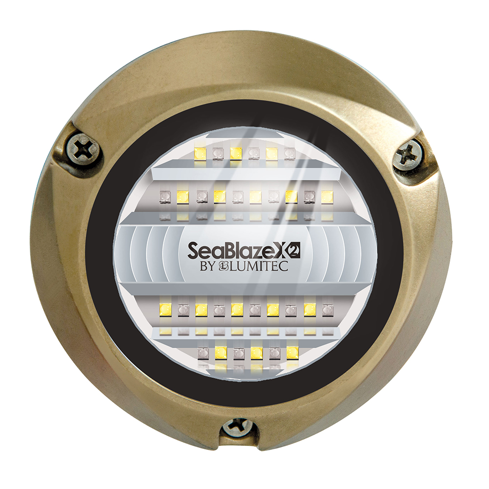 Lumitec SeaBlazeX2 LED Underwater Light - Dual Color - White/Blue 1 Lumitec SeaBlazeX2 LED Underwater Light - Dual Color - White/Blue