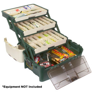 Plano Hybrid Hip 3-Tray Fishing Tackle Box - Forest Green