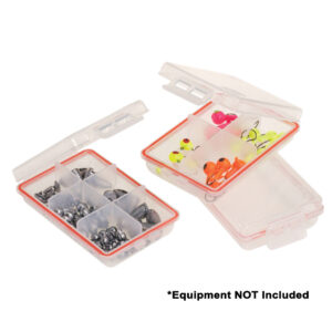 Plano Waterproof Terminal 3-Pack Fishing Tackle Boxes - Clear