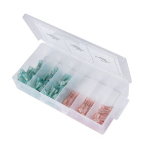 Ancor Heat Shrink Universal Speaker Connector Kit for 22 - 18/16 - 14 - Assorted 90 Piece